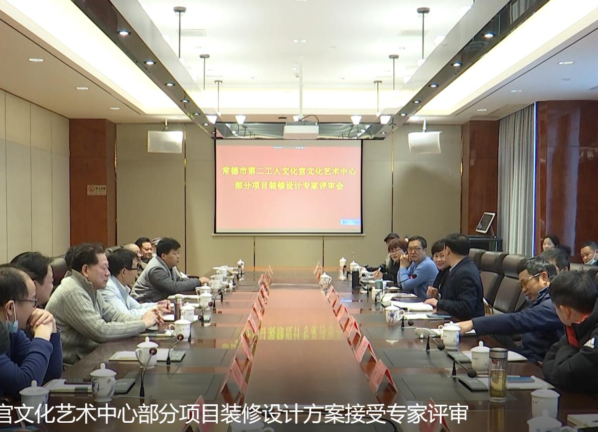 市第二工人文化宫文化艺术中心部分项目装修设计方案接受专家评审