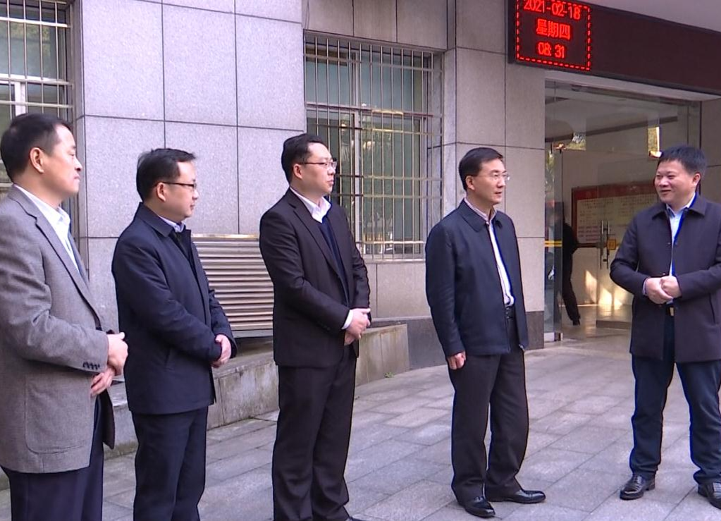 新春上班第一天·朱金平、陈远走访“四大家”机关及常德高新区