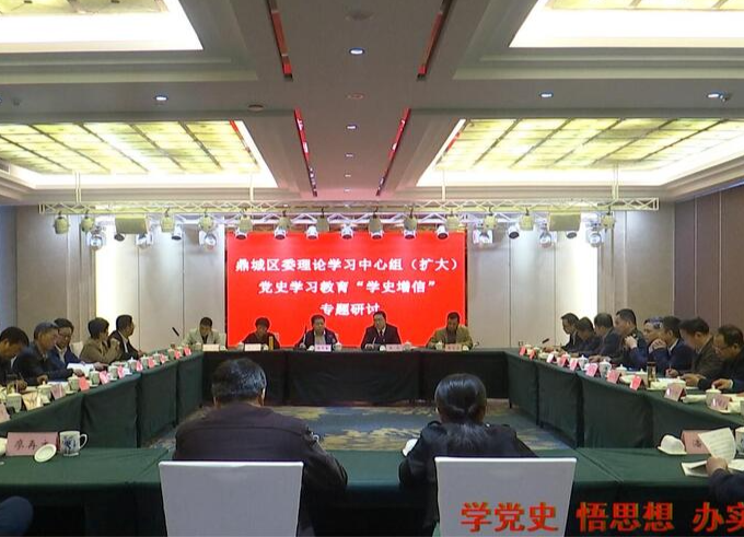 鼎城：举行党史学习教育“学史增信”专题研讨会