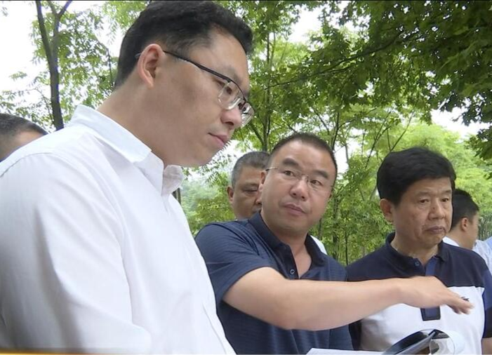 陈远到蔡家岗镇调研指导乡村振兴、防汛备汛等工作