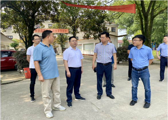 王明东到许家桥回维乡督查校园安全工作