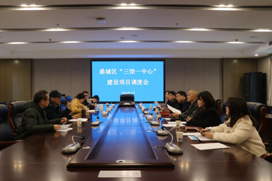 区档案馆：区委领导调研区“三馆一中心”建设项目