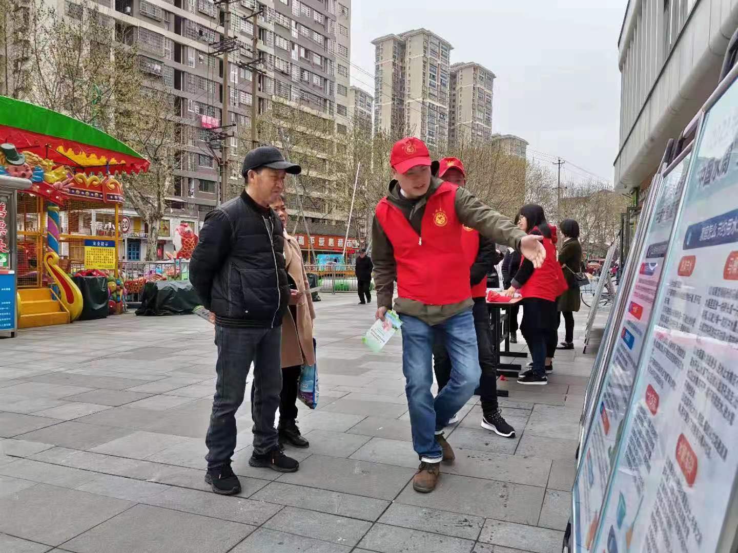 白马湖街道开展节水护水宣传活动