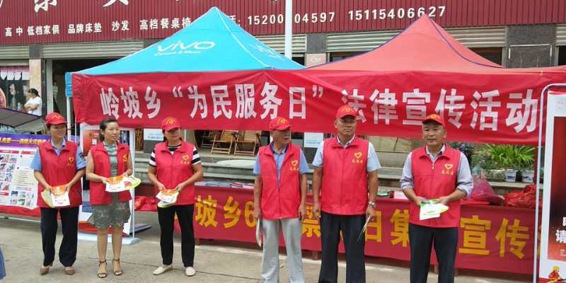 岭坡乡：坚守为民初心 扎实为民服务