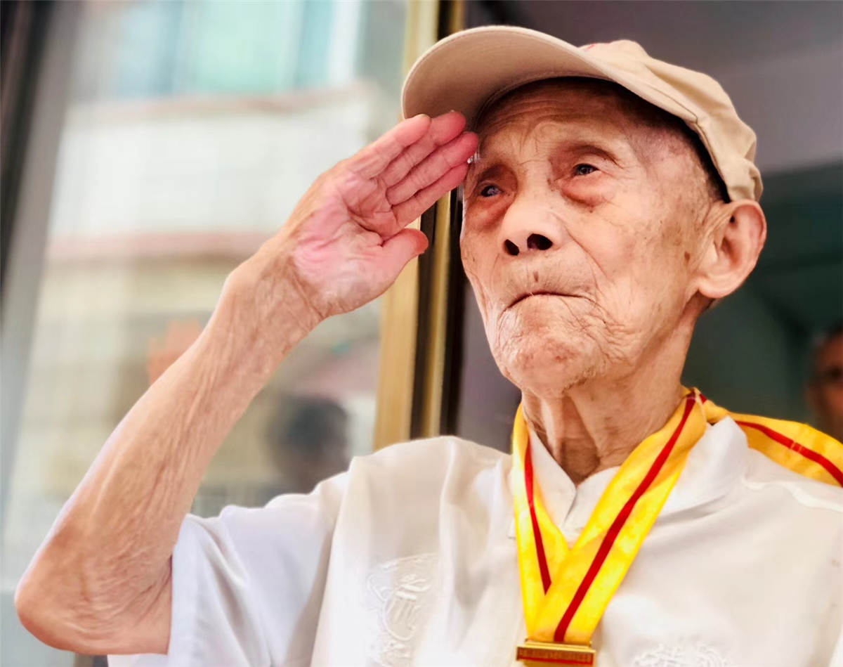 中国人民抗日战争胜利纪念日|“天下兴亡，匹夫有责”——抗战老兵向祥生的故事
