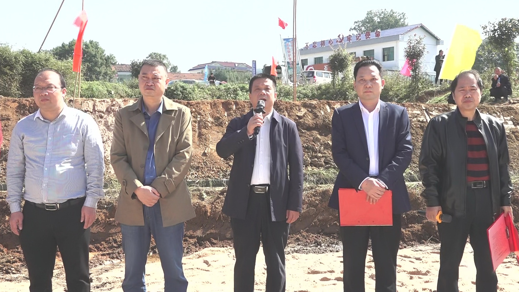 我县2020年高标准农田建设项目开工