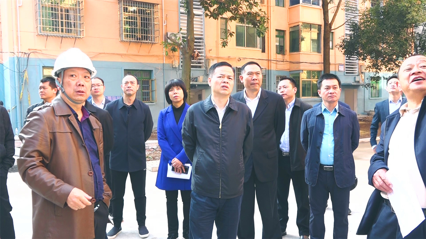 尹培国督查县城老旧小区改造工作