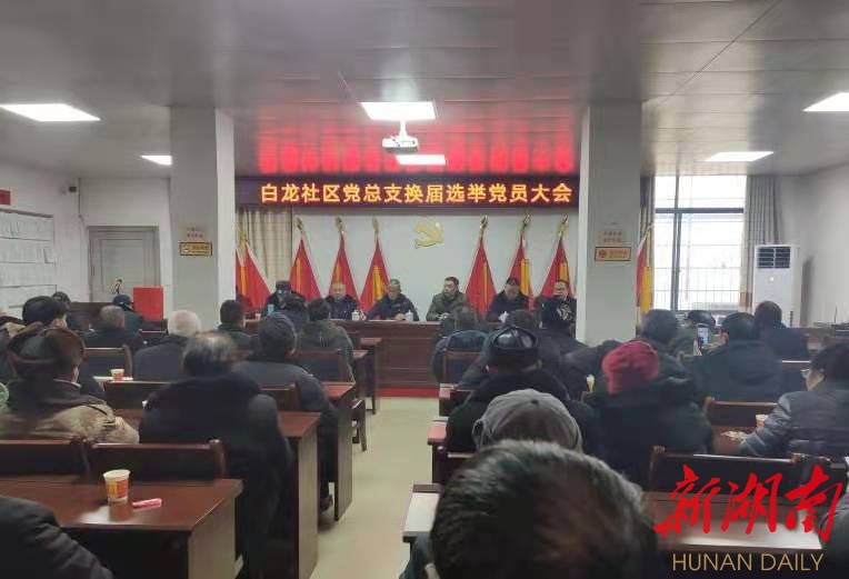 衡山县江东乡率先完成村（居）“两委”换届选举工作