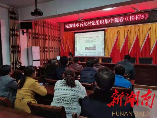 衡山县：榜样的力量沁润党员的心田