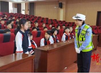 全国中小学生安全教育日|衡山：交通安全进校园  安全知识伴成长