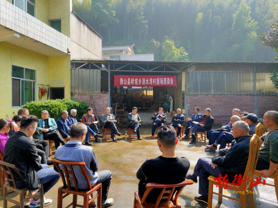 【屋场里话发展】岭坡乡：深入开展党史学习教育  开怀畅谈乡村振兴