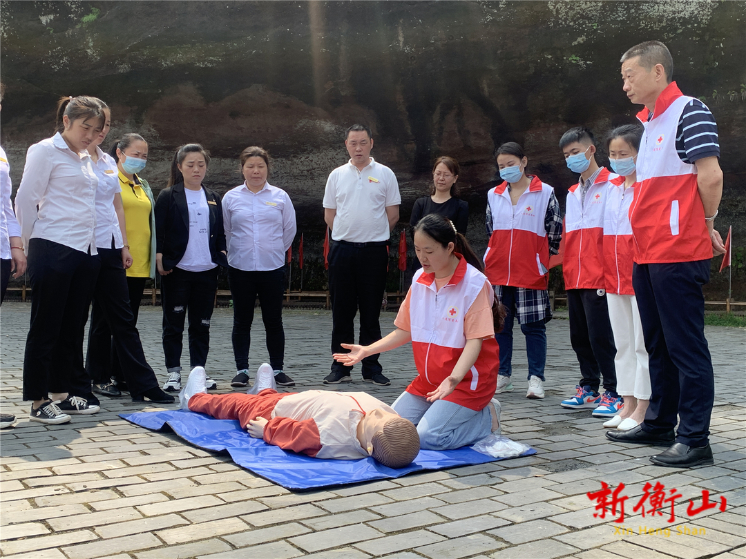 【新时代文明实践】衡山：急救培训进景区 人人争当急救员