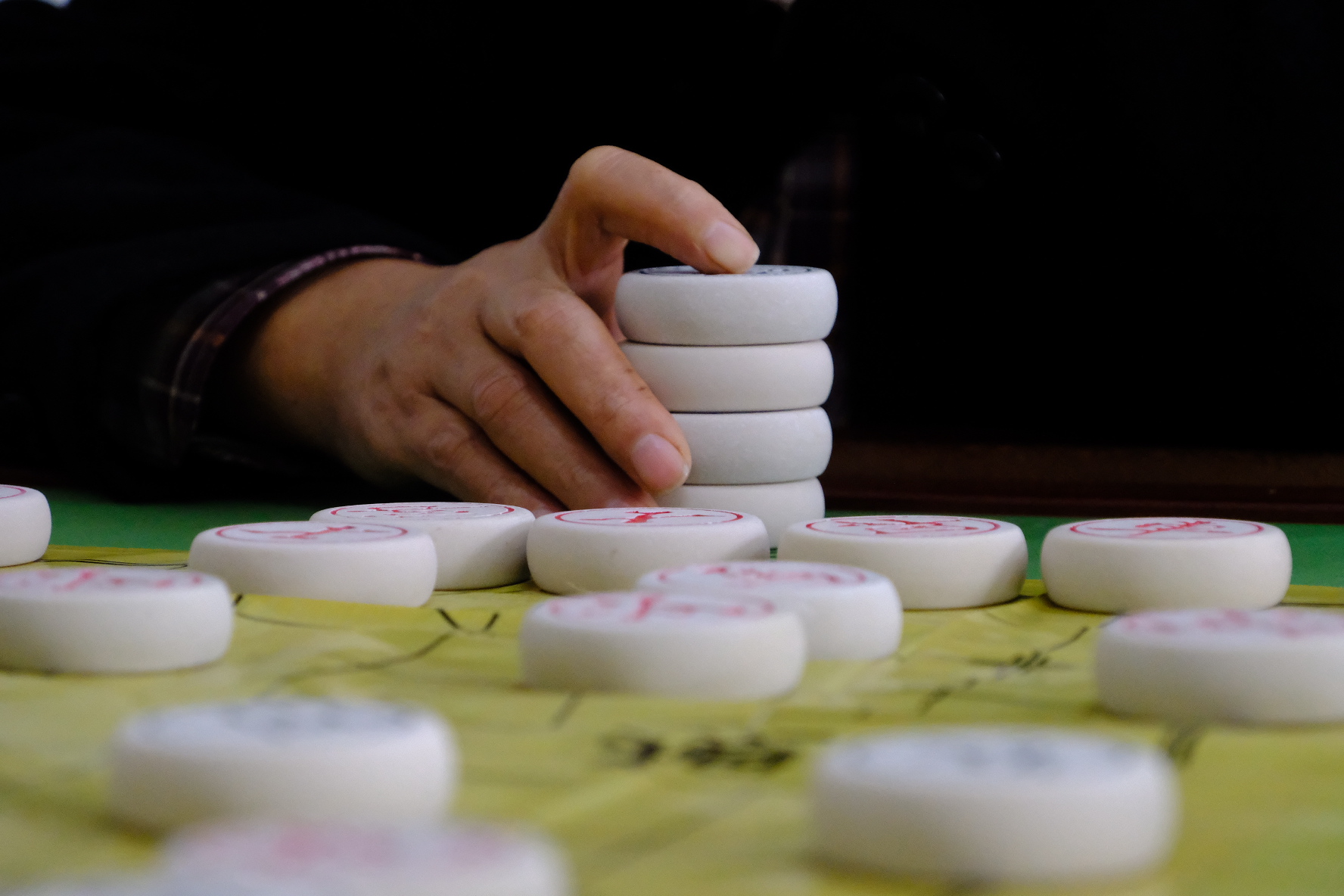 棋盘上金戈铁马，汨罗老人重阳开展“楚汉之争”