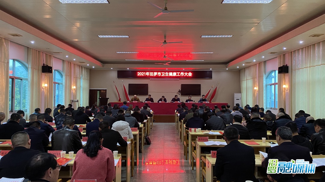 实干担当，狠抓落实！开创汨罗卫生健康事业高质量发展新局面