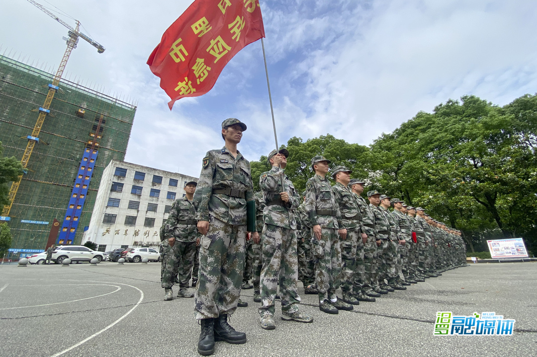 汨罗：民兵应急连接受点验