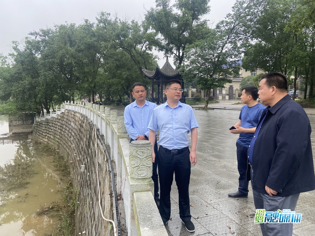 副市长黄平巡查湄江河