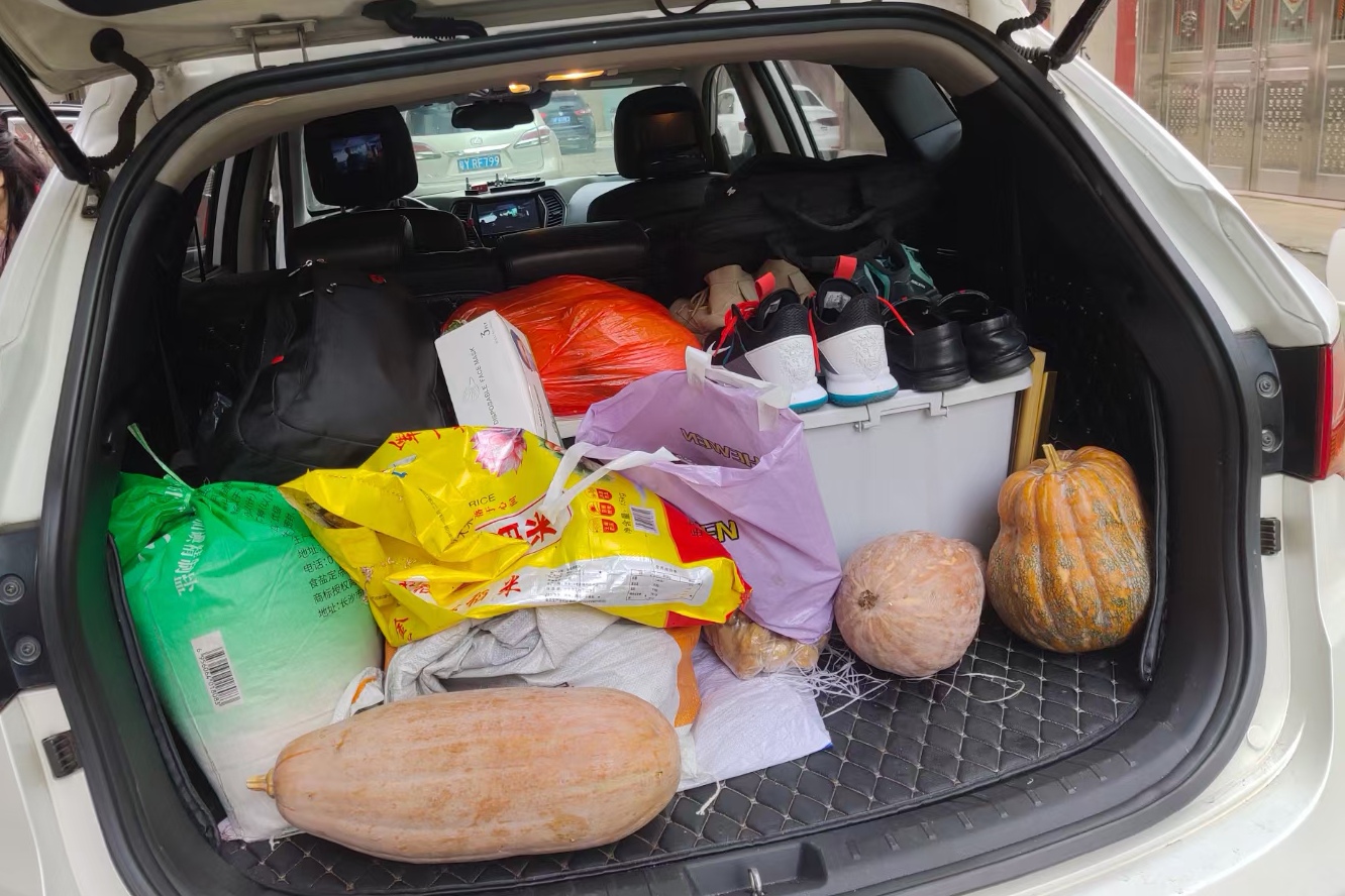 初六返程日:行李中的家乡味道