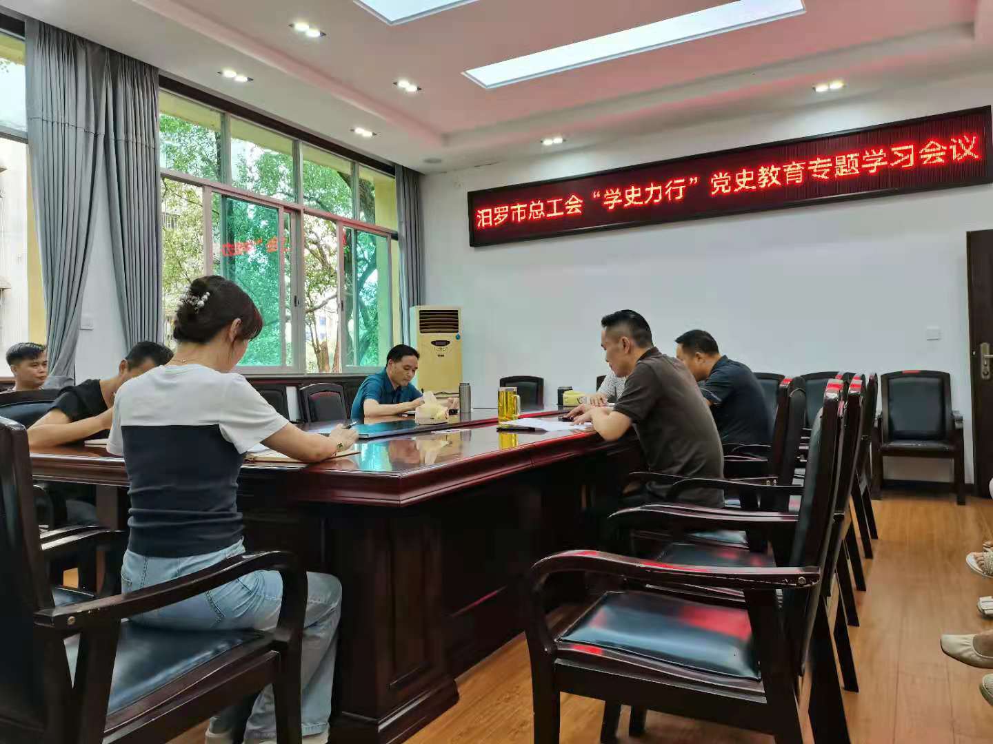 从红色基因中凝聚奋进之力！汨罗全力推进党史学习教育（六月下旬）