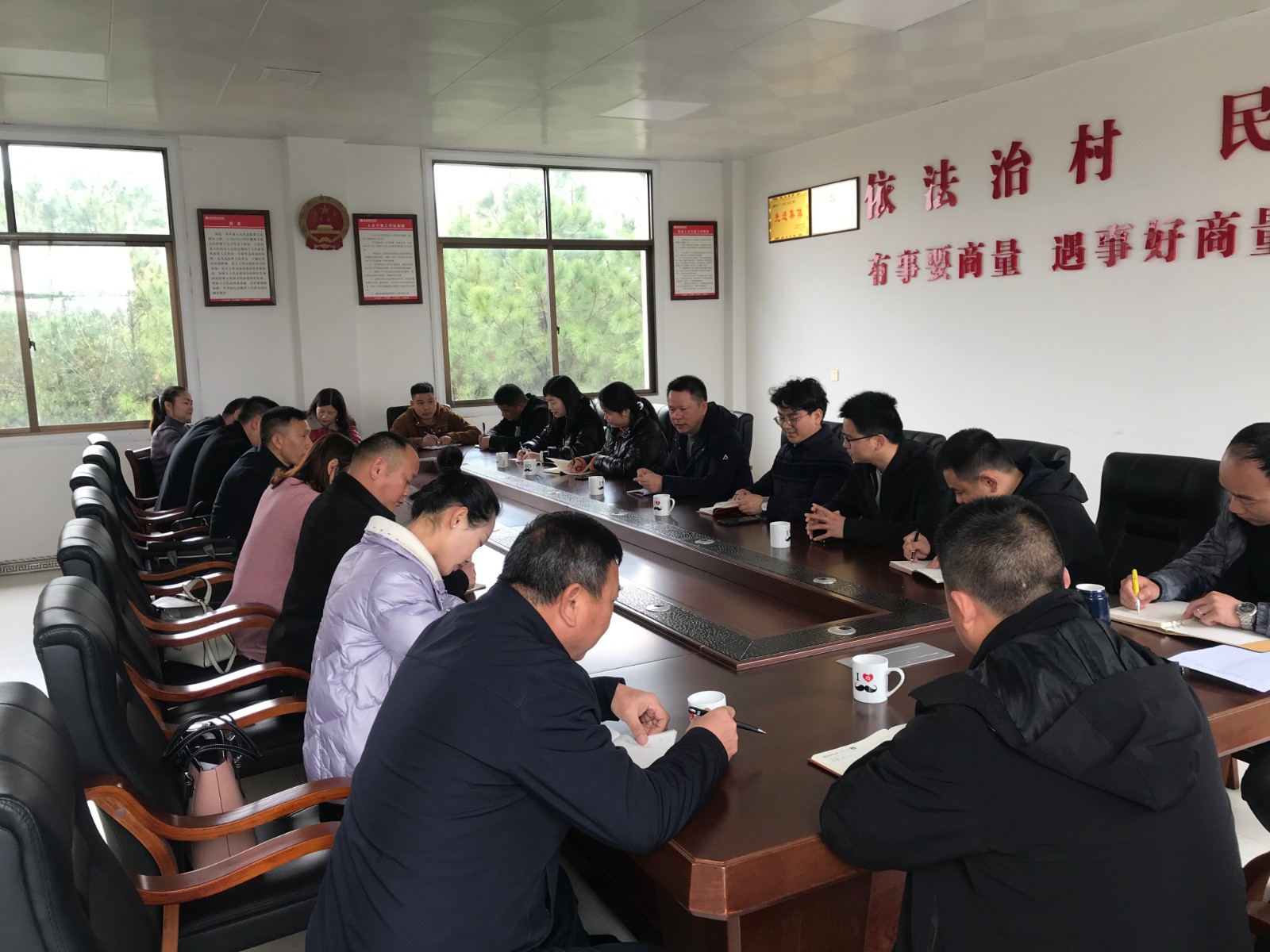 “结对”首课，帮带正当时！桃林寺镇永红村迎来汨罗镇瞭家山社区“导师”