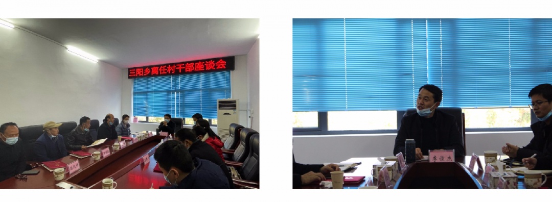 不忘初心薪火传 牢记使命勇担当——三阳乡召开离任村干部座谈会