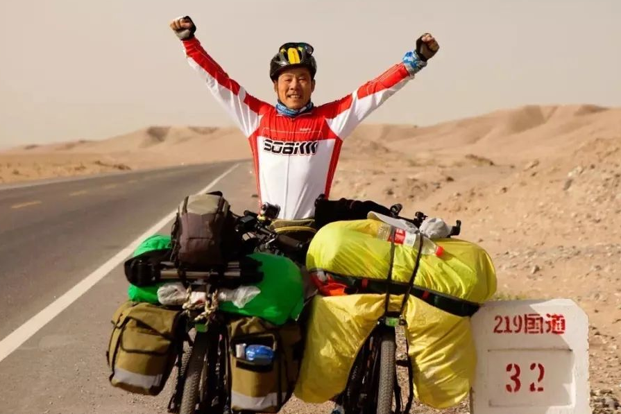 平江66岁老人万里走单骑，开启环中国边境线追梦之旅……