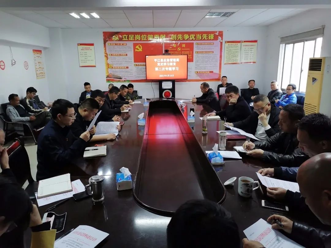 平江县应急管理局开展党史学习教育第二阶段“学史增信”专题研讨活动