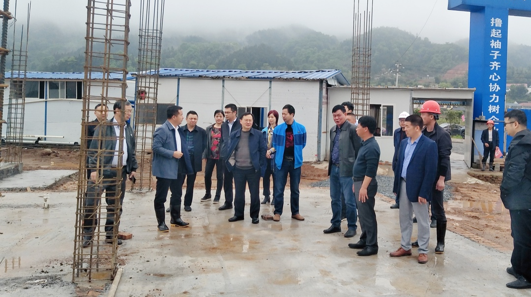 省库区移民事务中心到福寿山镇调研指导移民安置区建设工作
