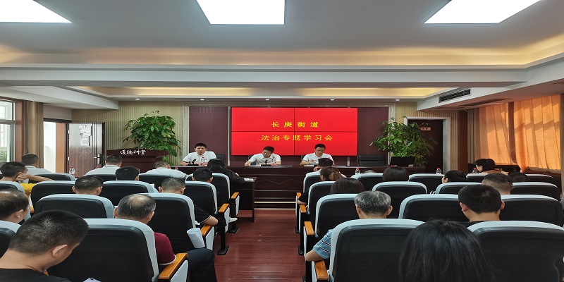 武陵区长庚街道获评第二批全省法治政府建设示范街道
