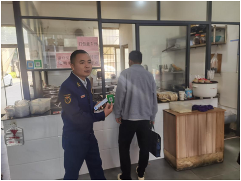 长庚街道杨桥社区开展燃气安全专项检查行动