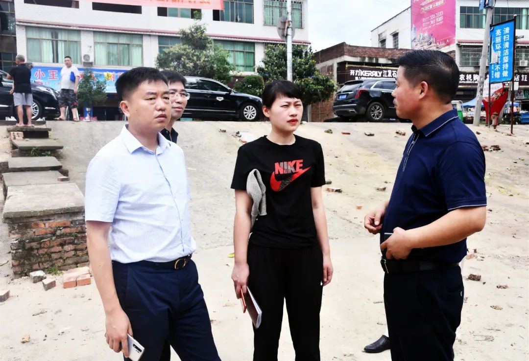 新建改建乡镇市场，新邵进行督战