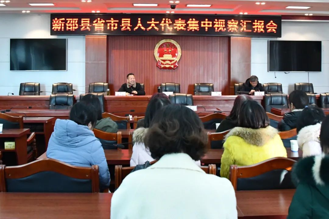 省市县人大代表集中视察新邵经济开发区