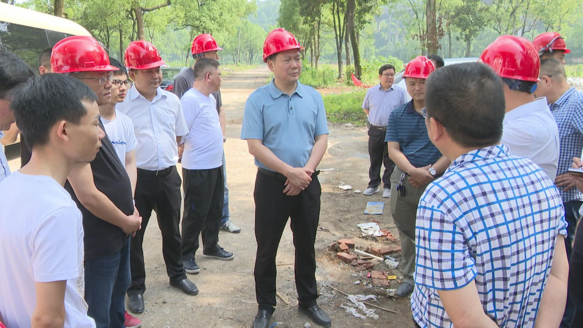 向乾勇調研重大項目建設工作