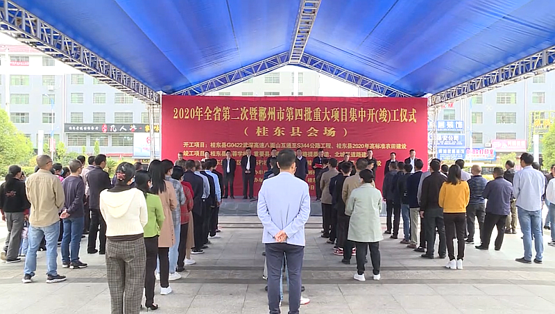 我县一批重大项目集中开（竣）工