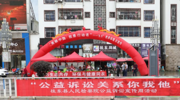桂东县人民检察院积极开展世界环境保护日宣传活动
