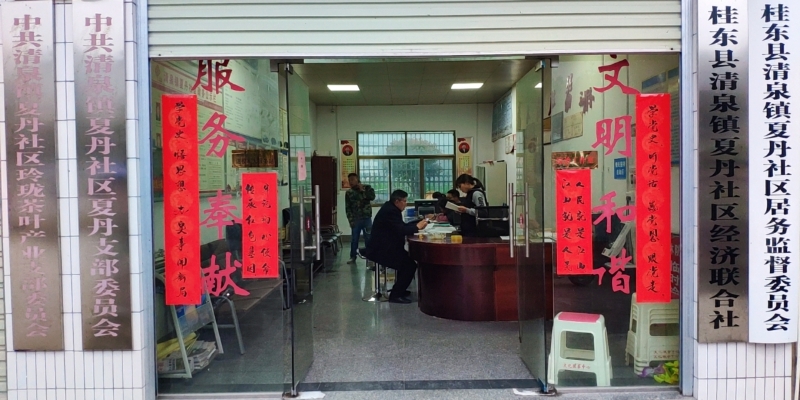 清泉镇：对联讲党史，党群心连心