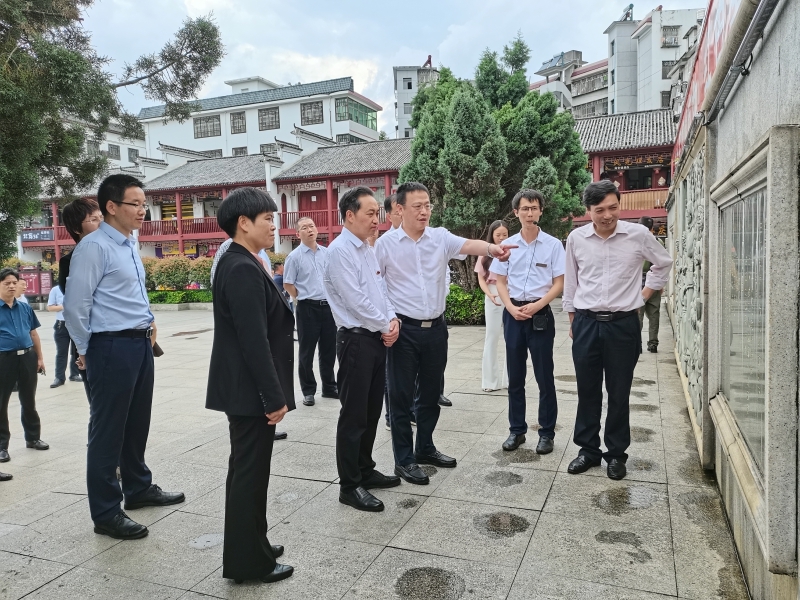 吴巨培深入我县调研