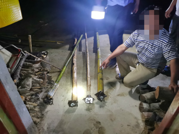 县公安局破获一起非法盗捕猫头鹰案件