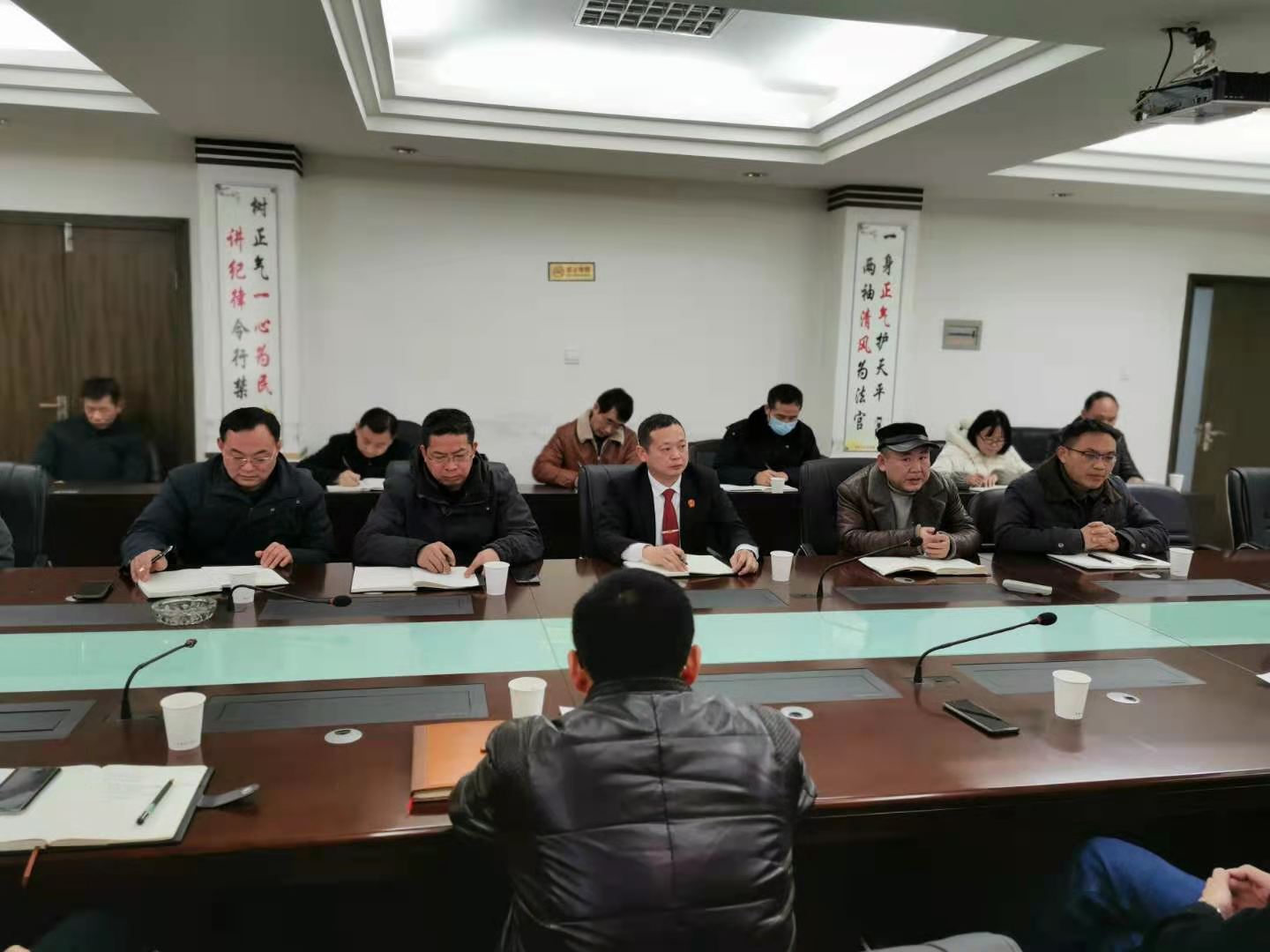桑植县人民法院举行新任院长候选人见面会