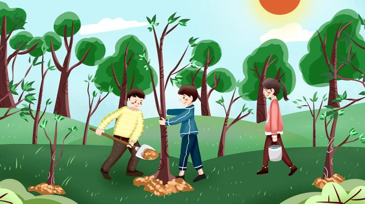 全民义务植树倡议书