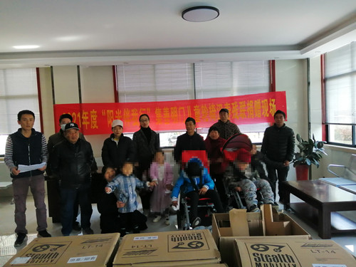 汉寿县残联开展“阳光伴我行”集善明门儿童轮椅适配活动