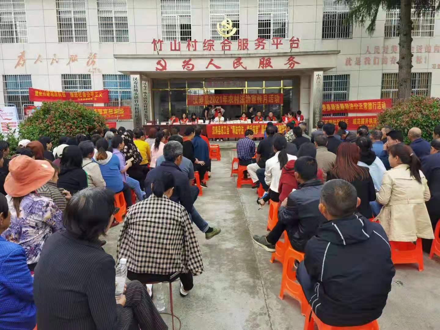 汉寿县民政局开展2021年农村法制宣传月活动