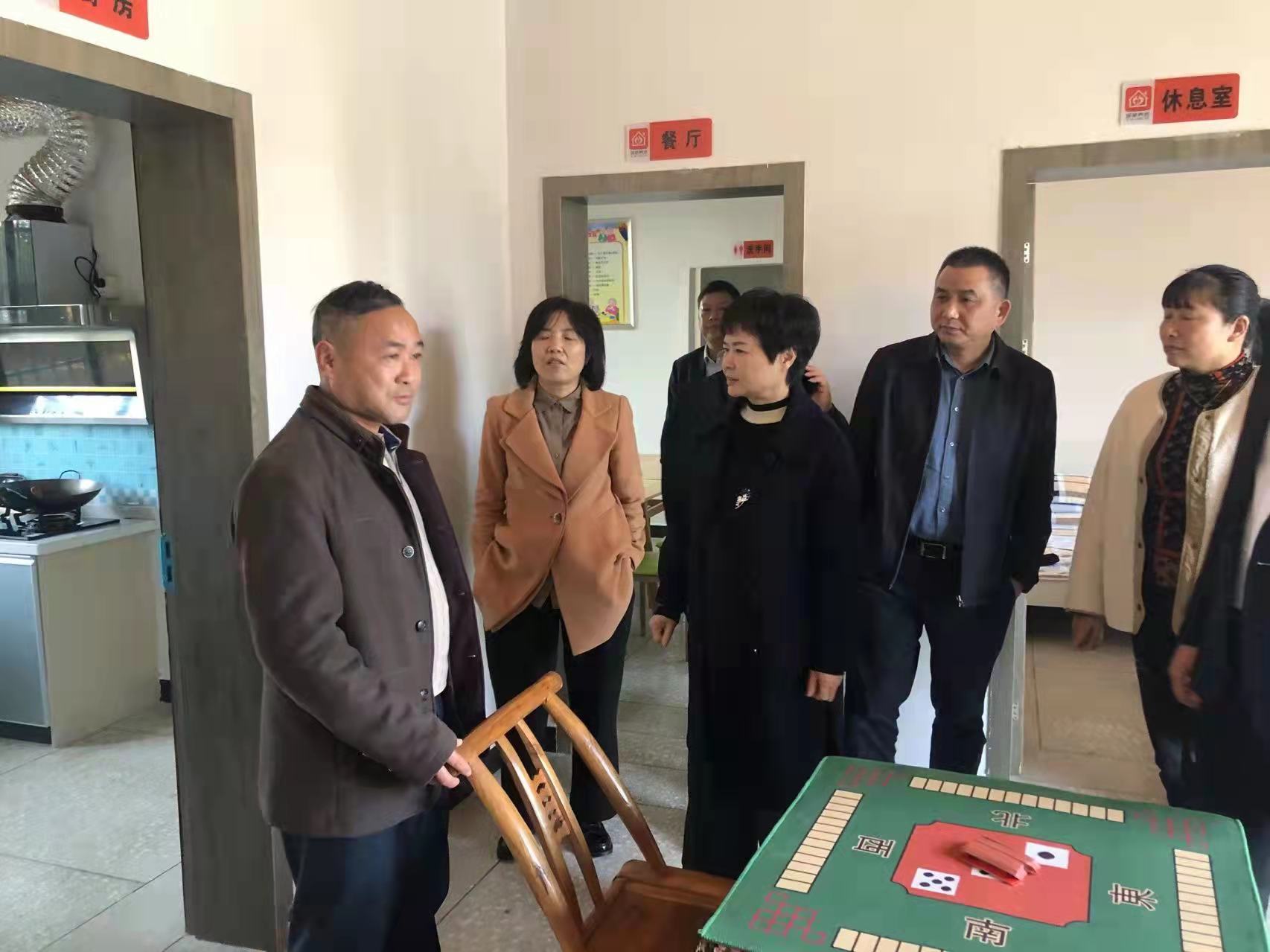 常德市民政局领导来汉寿调研指导养老服务真抓实干工作
