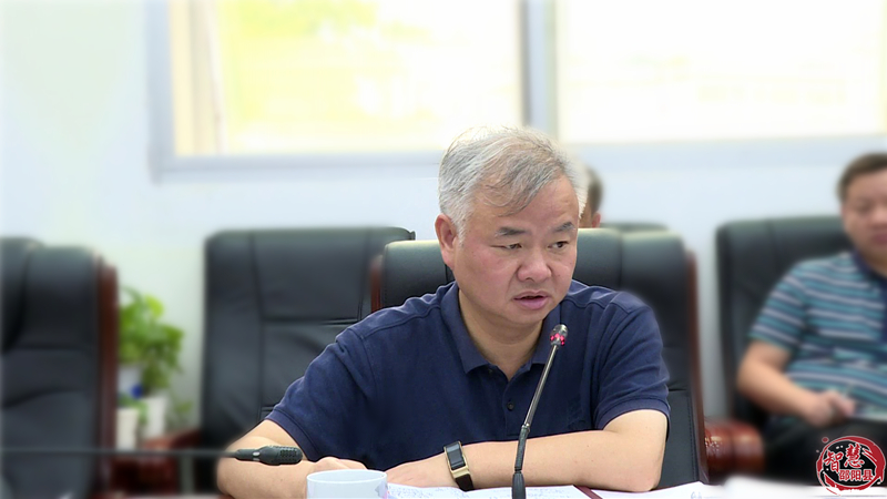 蒋伟主持召开书记专题会