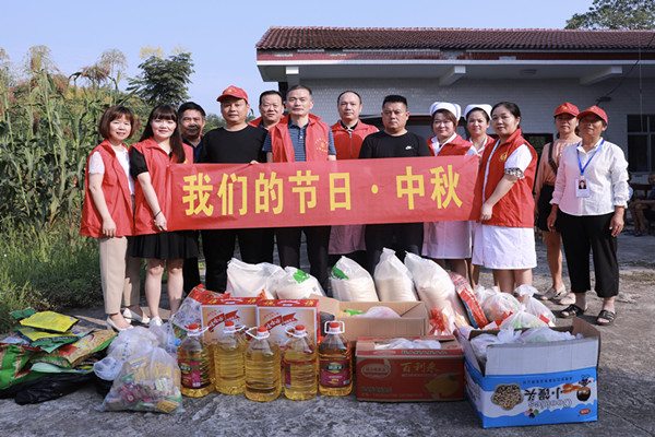 关爱老人  情暖中秋——汉寿县人民医院走进敬老院开展义诊慰问活动