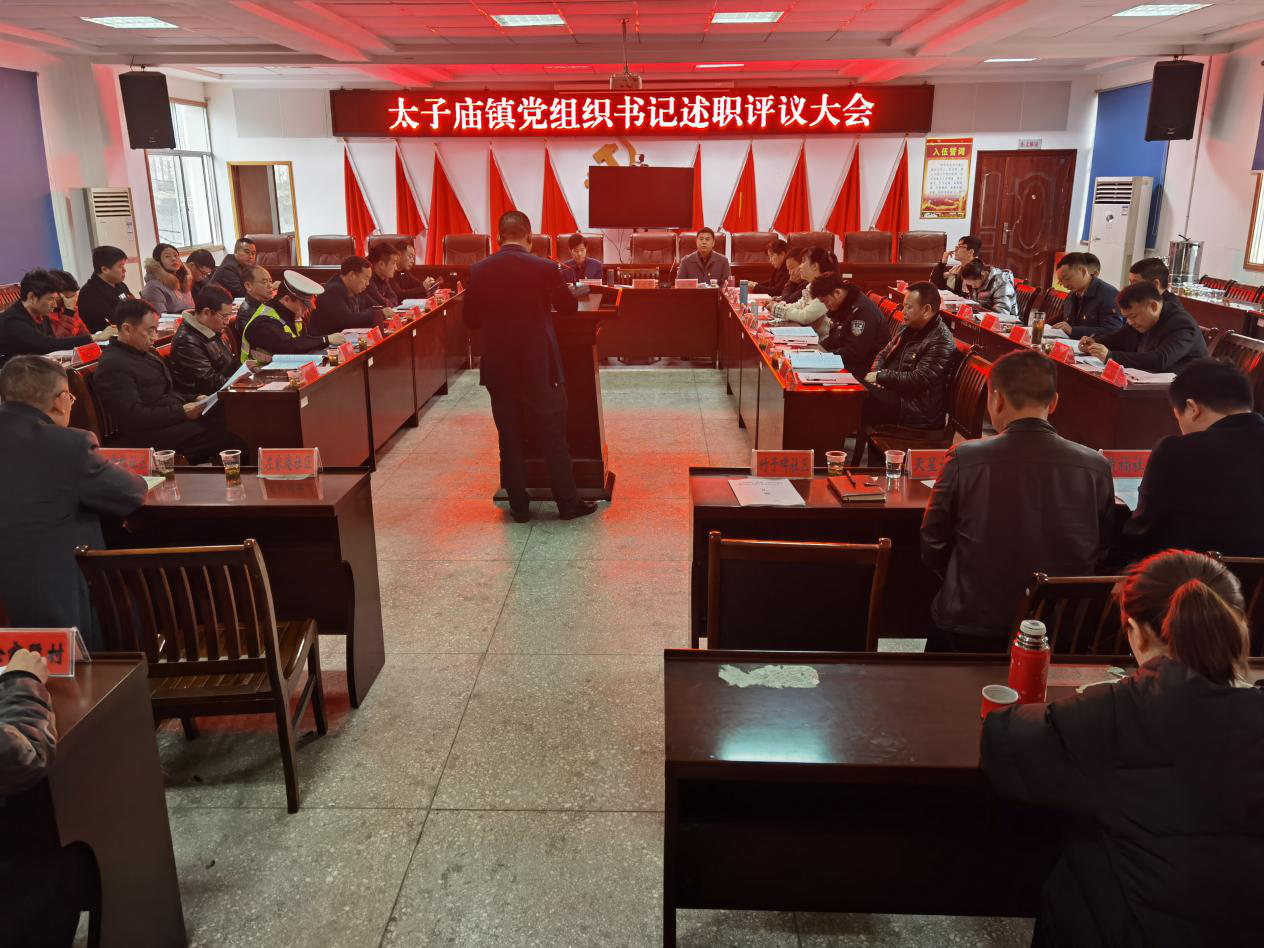 太子庙镇召开基层党组织书记述职评议大会