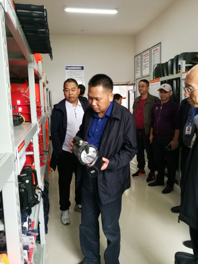 市应急管理局督导组到我县检查应急能力建设和安全生产工作