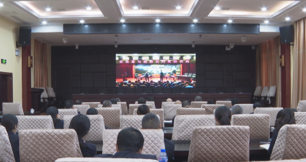 中方：“检企同堂”观看省检察院“检察职能与企业法治环境优化”高层对话视频会