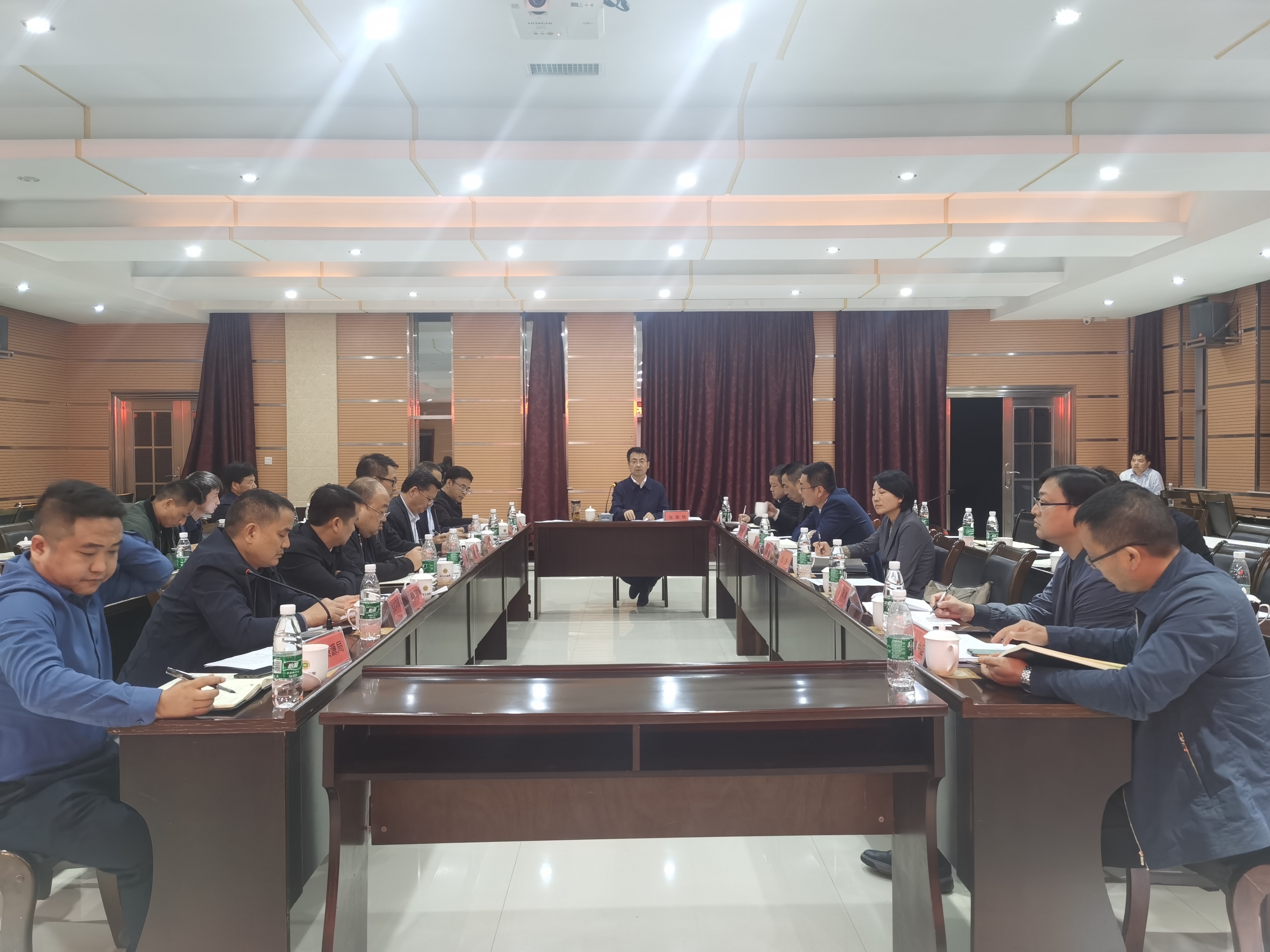 张家铣调度县绿色新型建材产业园项目
