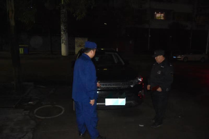中方县消防救援大队开展消防车通道整治专项执法行动