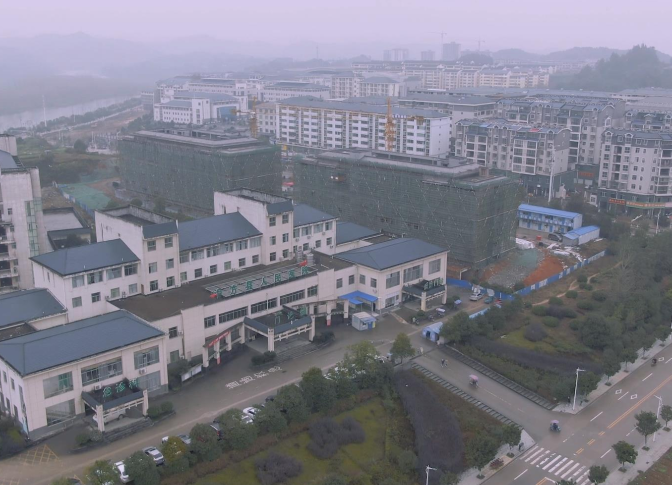 重点项目巡礼 中方县中医医院业务综合楼建设项目